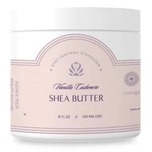 Infused Cashmere Vanilla Shea Butter - 100mg CBD